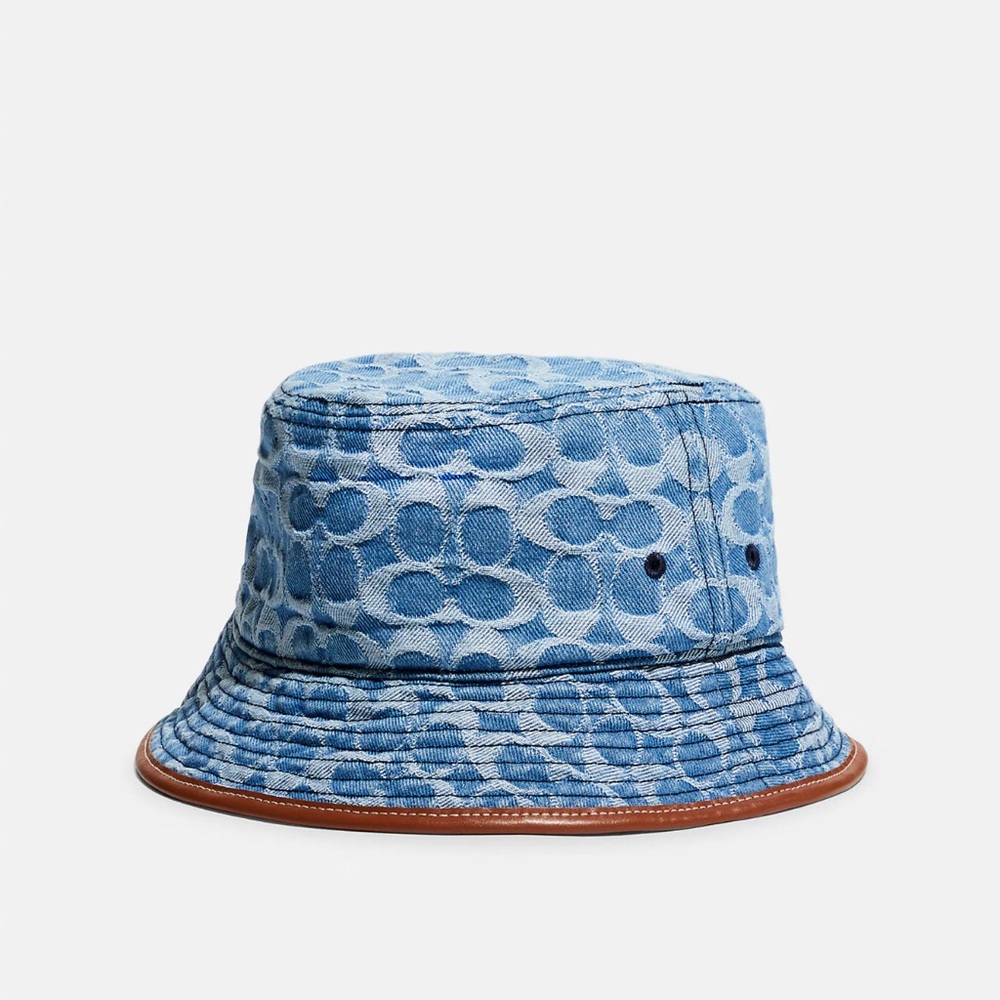 Coach Denim Bucket Hat